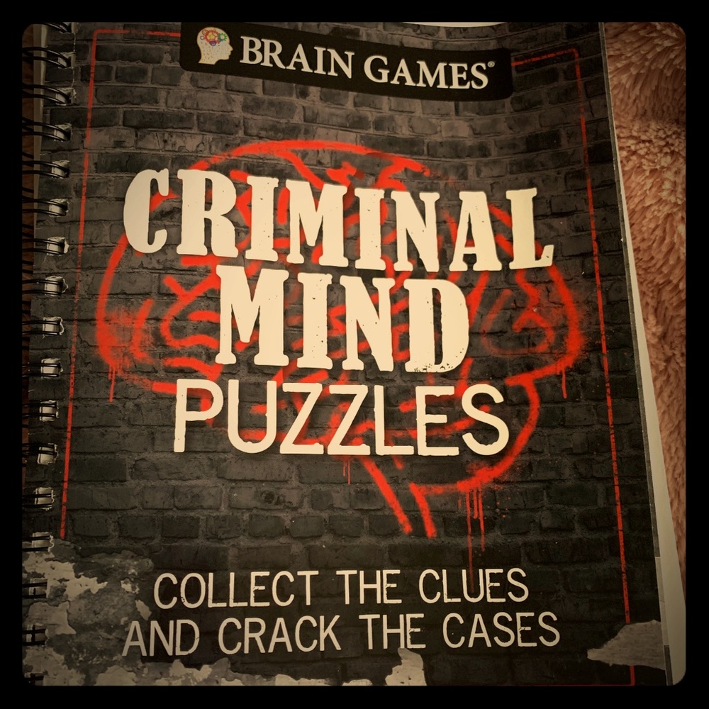 Criminal minds detective workbook